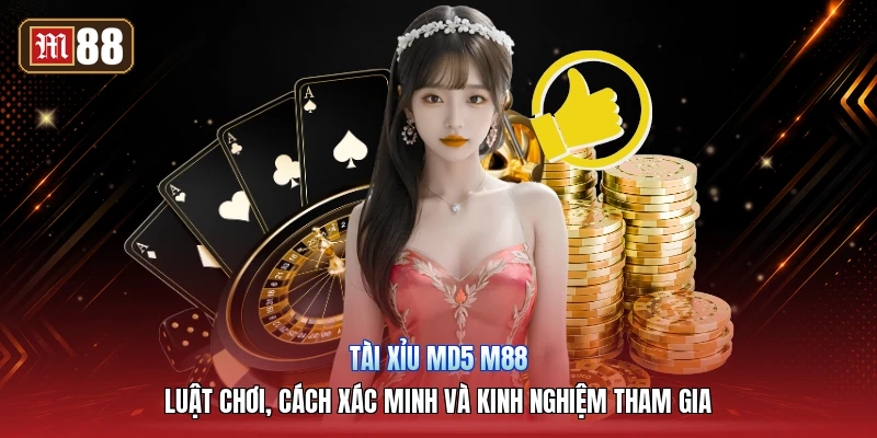 Tài Xỉu MD5 M88 – Luật Chơi, Cách Xác Minh Và Kinh Nghiệm Tham Gia